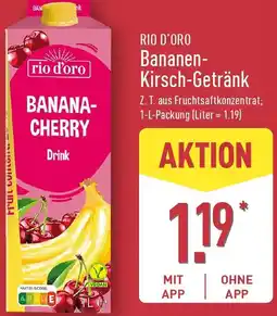Aldi Nord RIO D'ORO Bananen Kirsch-Getränk Angebot