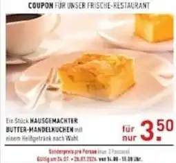 Möbel Wallach Hausgemachter Butter-Handelkuchen Angebot