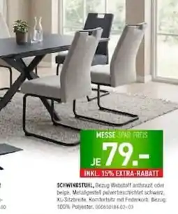 Möbel Wallach SCHWINGSTUHL Angebot