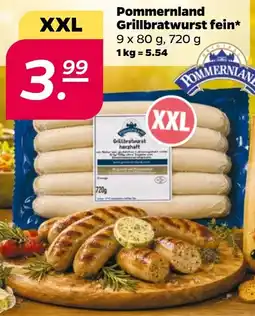 Netto Pommernland Grillbratwurst fein Angebot
