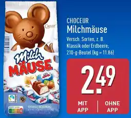 Aldi Nord CHOCEUR Milchmäuse Angebot