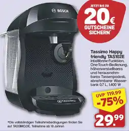 Famila Nord West Bosch Tassimo Happy friendly TAS102E Angebot