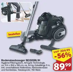 Famila Nord West Bosch Bodenstaubsauger BGS05BL1H Angebot