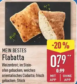 Aldi Nord MEIN BESTES Flabatta Angebot
