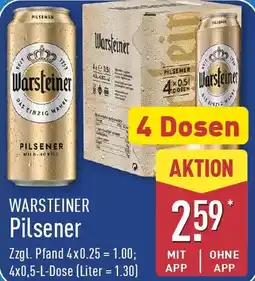 Aldi Nord WARSTEINER Pilsener Angebot