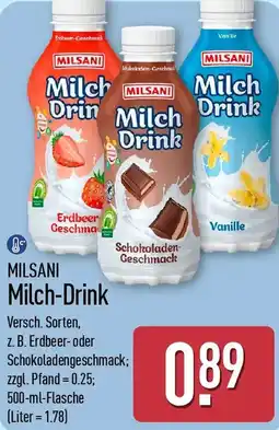Aldi Nord MILSANI Milch-Drink Angebot