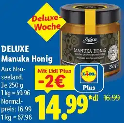 Lidl DELUXE Manuka Honig Angebot