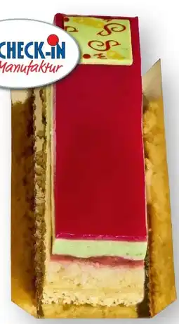 Scheck-in-Center Scheck-in Manufaktur Erdbeer-Basilikumschaum-Schnitte Angebot