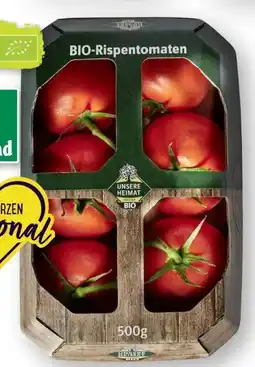 Scheck-in-Center Unsere Heimat Bio Rispentomaten Angebot