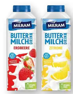 Scheck-in-Center Milram Buttermilch Drink Erdbeere Angebot
