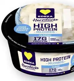 Scheck-in-Center Edeka Herzstücke High Protein Milchreis Angebot