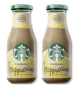 Scheck-in-Center Starbucks Frappuccino Classic Vanilla Angebot