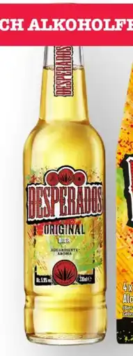 Scheck-in-Center Desperados Original Bier Angebot
