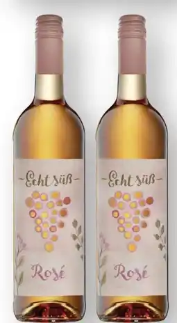 Scheck-in-Center Ortenauer Weinkeller Echt Süß Rosé Angebot