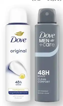 Scheck-in-Center Dove Deo-Spray Angebot