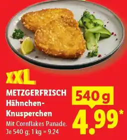 Lidl METZGERFRISCH Hähnchen Knusperchen Angebot