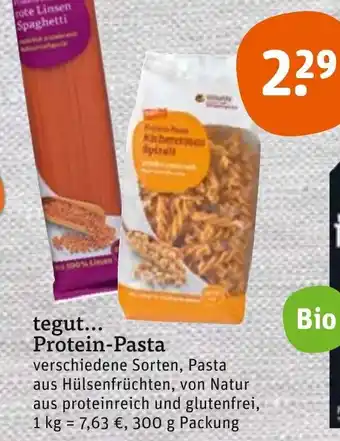 tegut Tegut Protein Pasta 300g Angebot