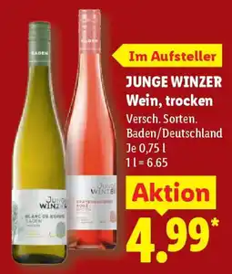 Lidl JUNGE WINZER Wein, trocken Angebot