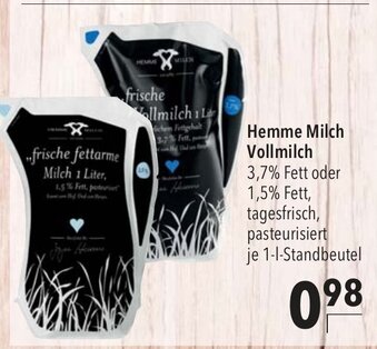 CITTI Markt Hemme Milch Vollmilch Angebot