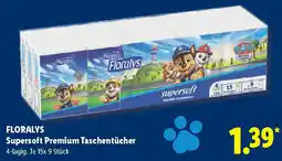Lidl FLORALYS Supersoft Premium Taschentücher Angebot