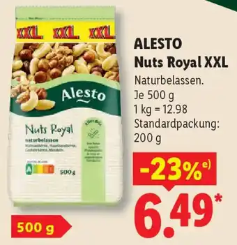 Lidl ALESTO Nuts Royal XXL Angebot