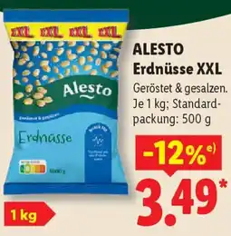 Lidl ALESTO Erdnüsse XXL Angebot