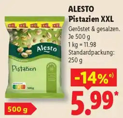 Lidl ALESTO Pistazien XXL Angebot