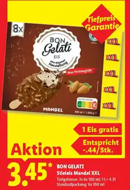 Lidl Bon gelati stieleis mandel xxl Angebot