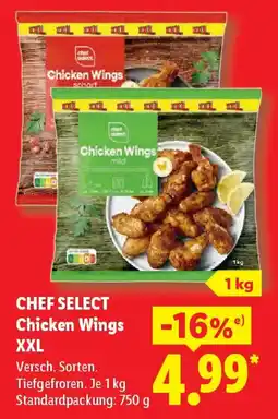 Lidl CHEF SELECT Chicken Wings XXL Angebot