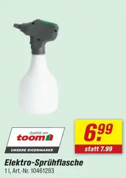 toom Baumarkt Elektro-Sprühflasche Angebot