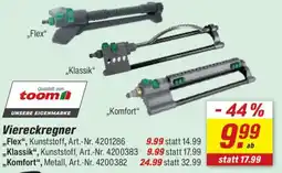 toom Baumarkt Viereckregner Angebot