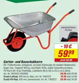 toom Baumarkt Garten- und Bauschubkarre Angebot
