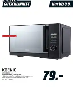 MediaMarkt KOENIC Mikrowelle mit Grillfunktion Angebot