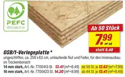 toom Baumarkt OSB/1-Verlegeplatte Angebot