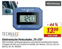 toom Baumarkt Elektronische Parkscheibe „TX-272“ Angebot