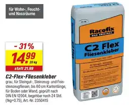 toom Baumarkt Racofix C2 Flex Fliesenkleber Angebot
