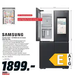 MediaMarkt SAMSUNG Family Hub™+ RF9000 mit AI Vision Side-by-Side Angebot