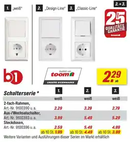 toom Baumarkt Schalterserie Angebot
