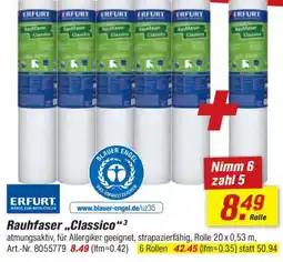 toom Baumarkt ERFURT Rauhfaser „Classico“ Angebot