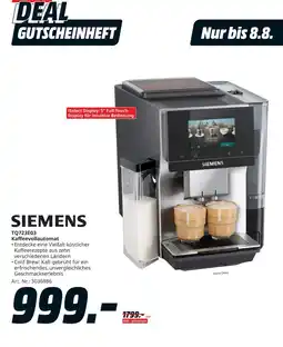 MediaMarkt SIEMENS Kaffeevollautomat Angebot