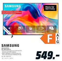 MediaMarkt SAMSUNG GU 55 M70 H 55" Mini-LED TV Angebot