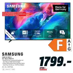 MediaMarkt SAMSUNG GMR 65 R85 H Angebot