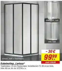 toom Baumarkt Eckeinstieg „Larissa“ Angebot