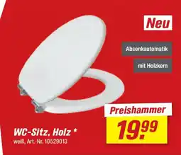 toom Baumarkt WC-Sitz, Holz * Angebot