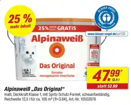 toom Baumarkt Alpinaweiß „Das Original“ Angebot