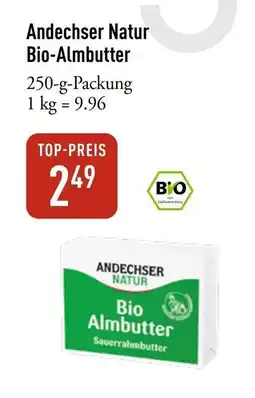 Galeria Markthalle Andechser Natur Bio-Almbutter Angebot