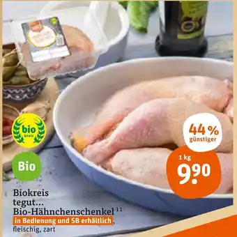 tegut Biokreis tegut Bio Hähnchenschenkel 1kg Angebot