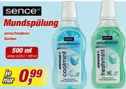 Posten Börse sence Mundspülung Angebot
