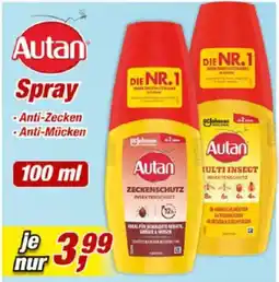 Posten Börse Autan Spray Angebot