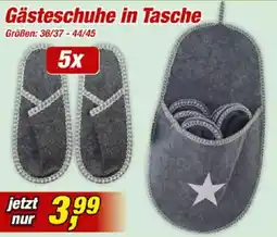 Posten Börse Gästeschuhe in Tasche Angebot